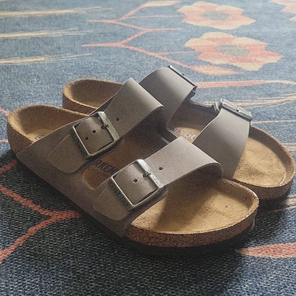 Womens Gray Birkenstocks